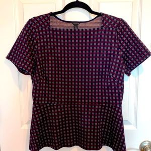 Gingham Ann Taylor Top
